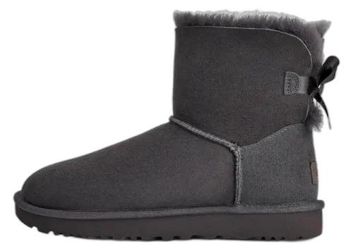 UGG Mini Bailey Bow II Obsidian