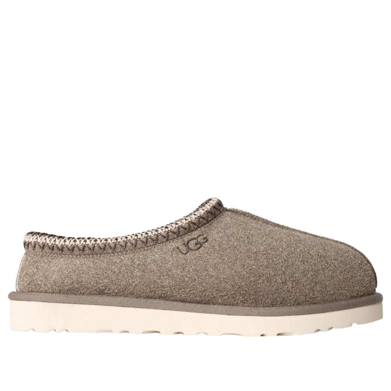 UGG Tasman Shaggy Suede Slipper Smoke Plume