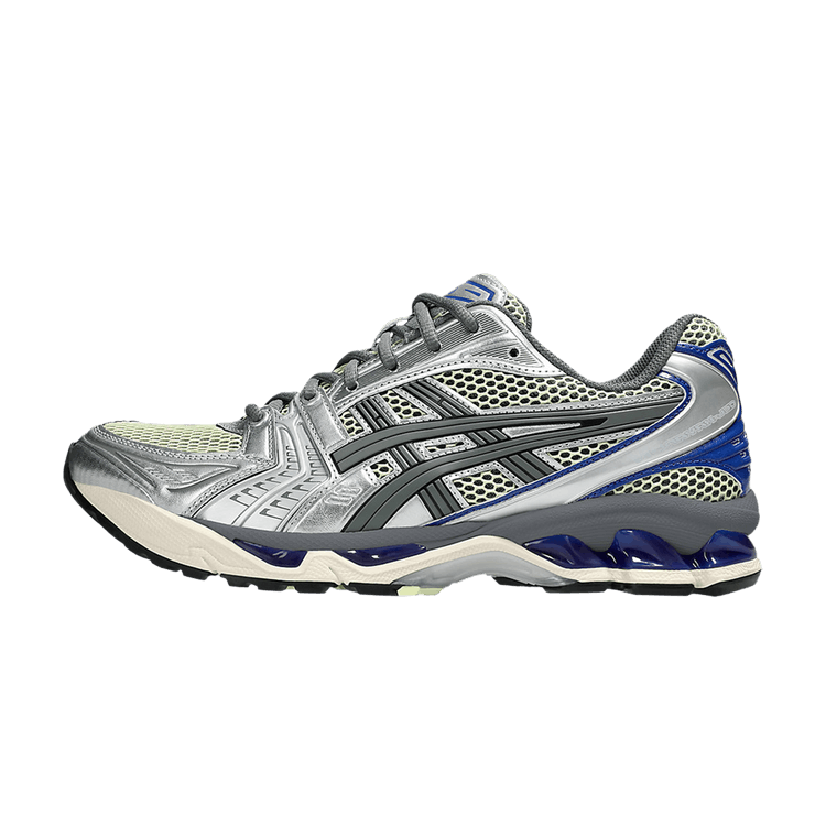 ASICS Gel-Kayano 14 Soft Yellow Asics Blue