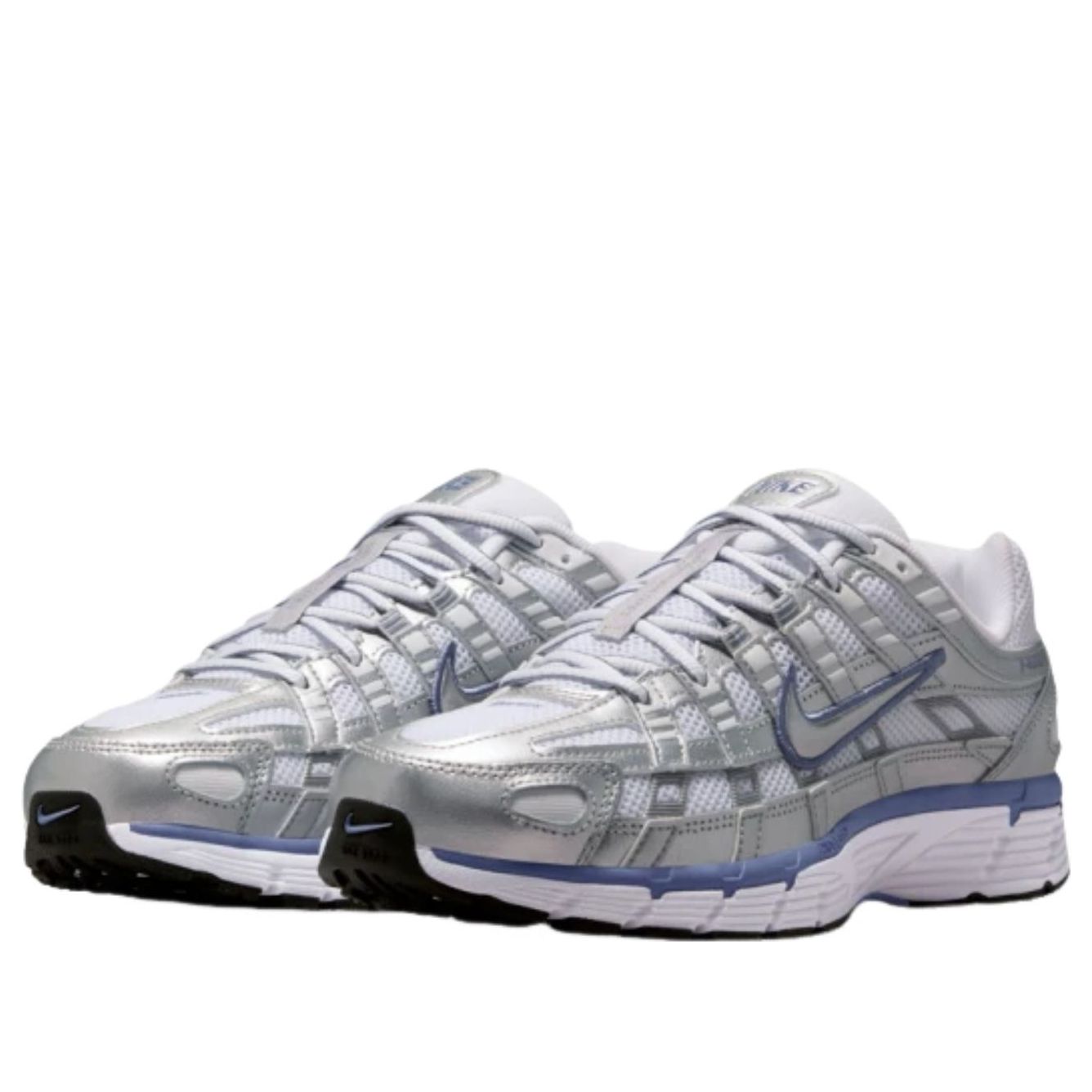 Nike P-6000 Metallic Silver World Indigo