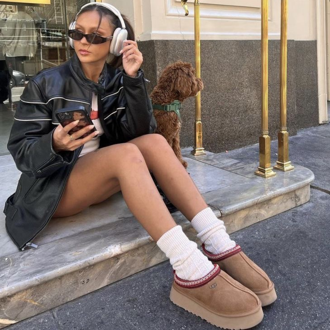 UGGS TAZZ SLIPPER CHESTNUT