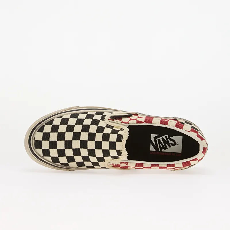 Vans LX Classic Slip-On 98 Act of Disagreement Black Checkerboard