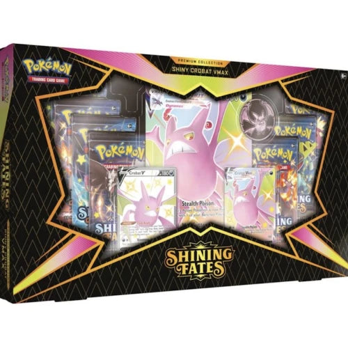 Pokémon TCG Sword & Shield Shining Fates Shiny Crobat VMAX Premium Collection