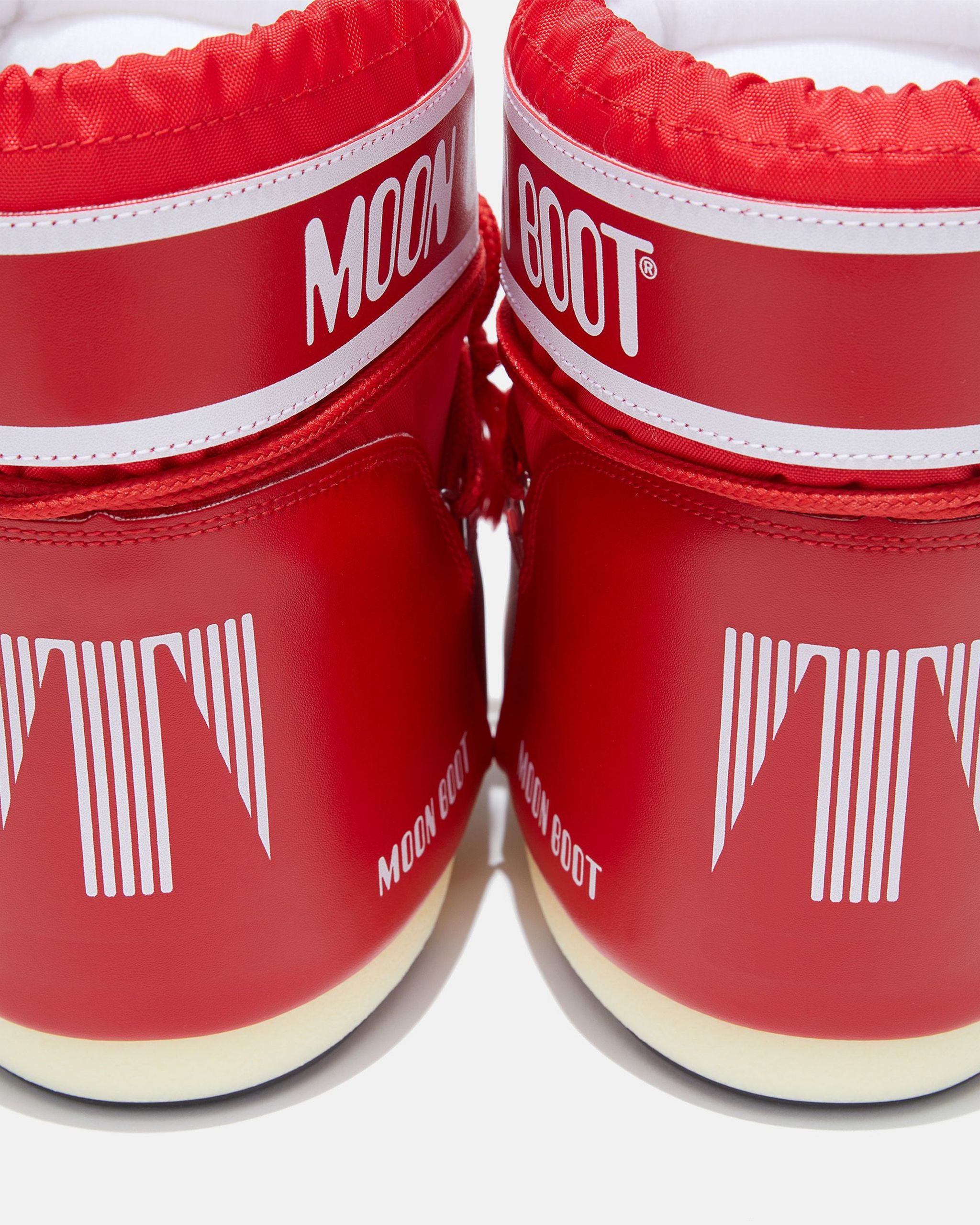 Moon Boot Snowboots Icon Low Red Nylon
