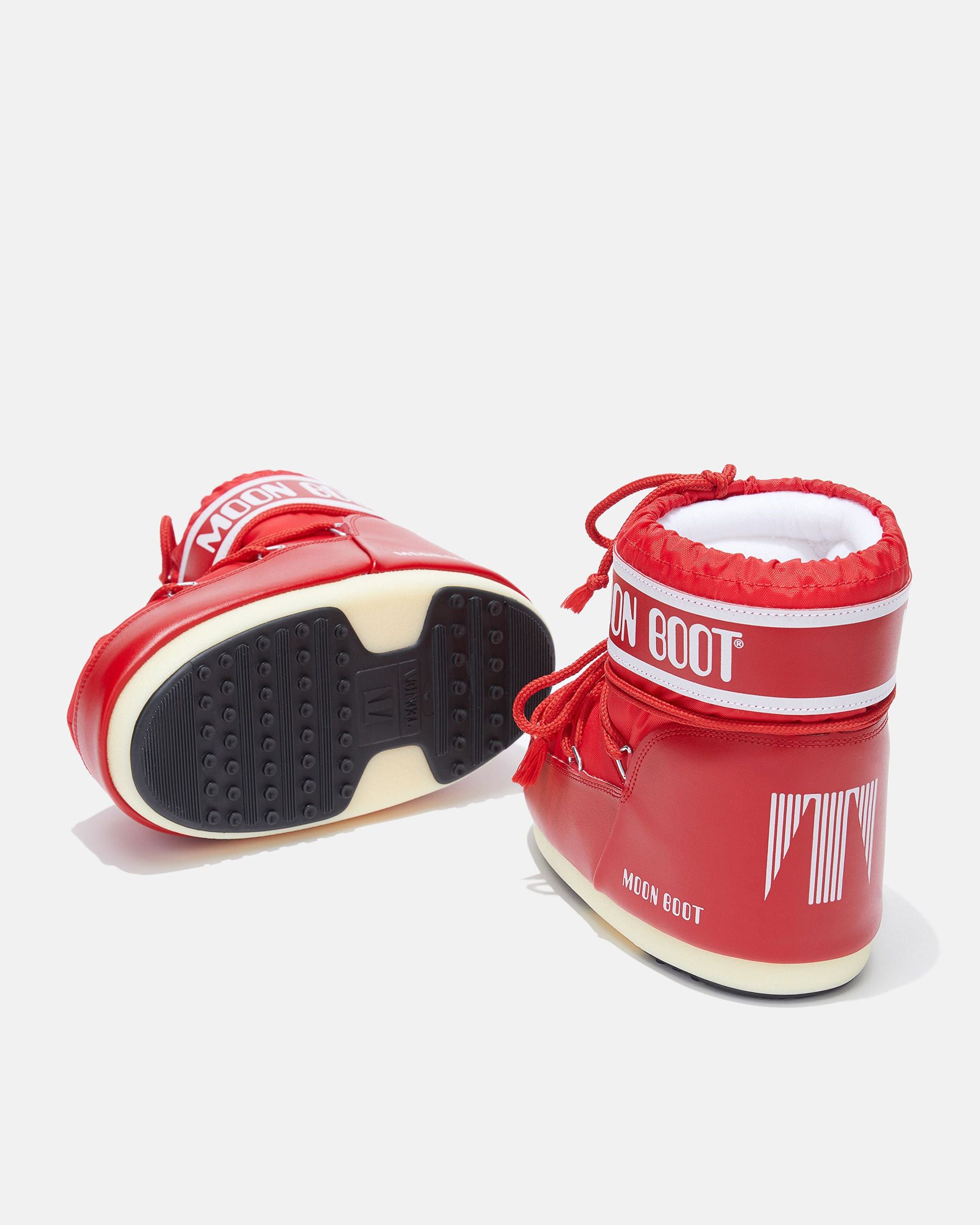 Moon Boot Snowboots Icon Low Red Nylon