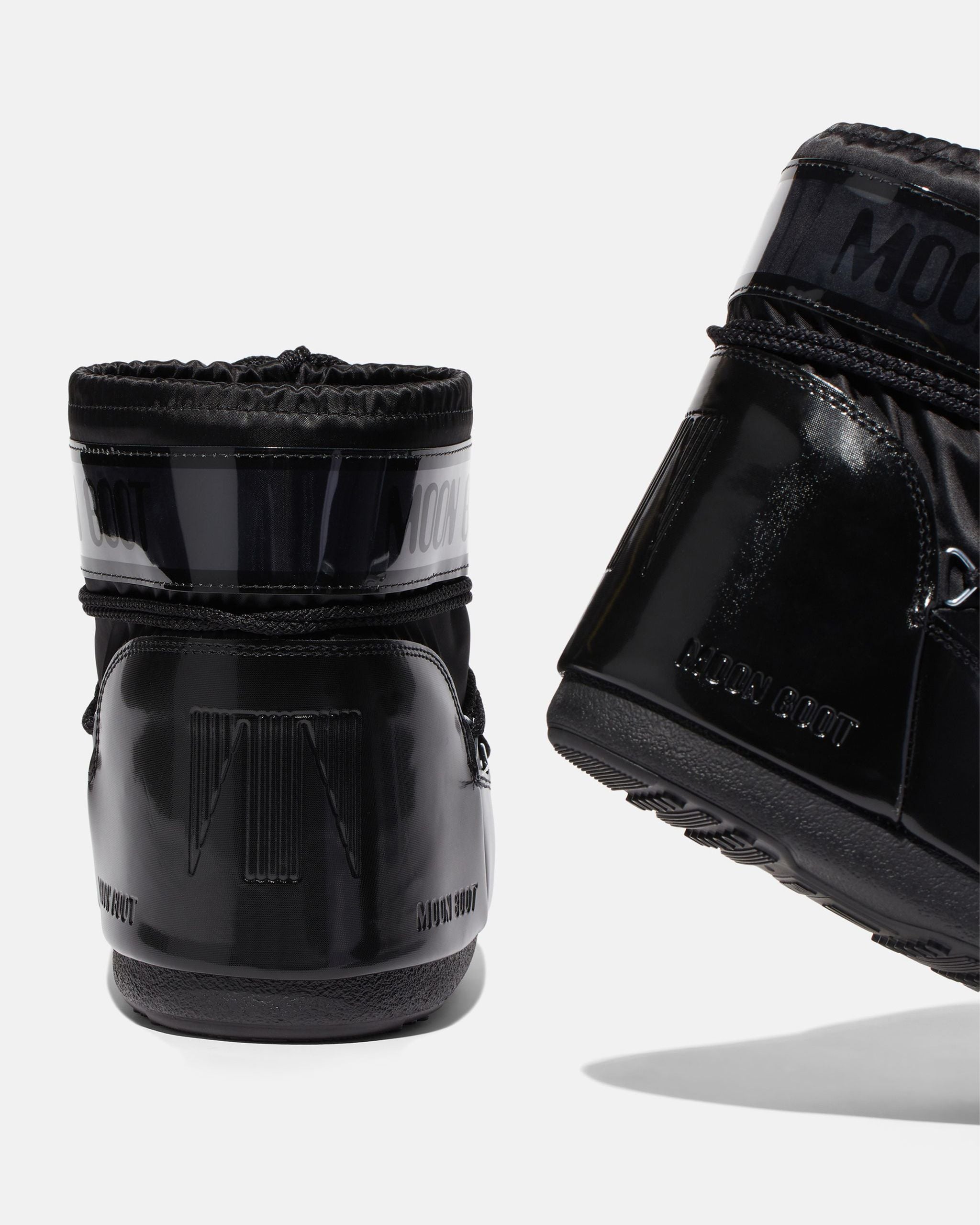 Moon Boot Snowboots Icon Low Black Satin