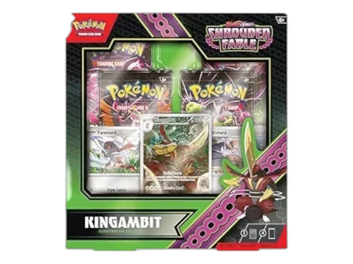 2024 Pokémon Scarlet & Violet Shrouded Fable Kingambit Illustration Box