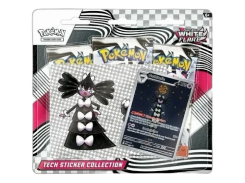 2025 Pokémon Scarlet & Violet White Flare Tech Sticker Collection Blister Pack