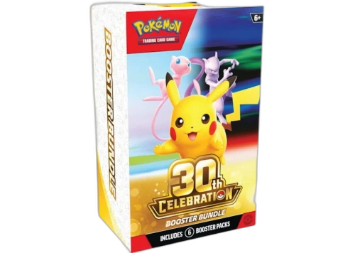 2026 Pokémon Mega Evolution 30th Celebration Booster Bundle