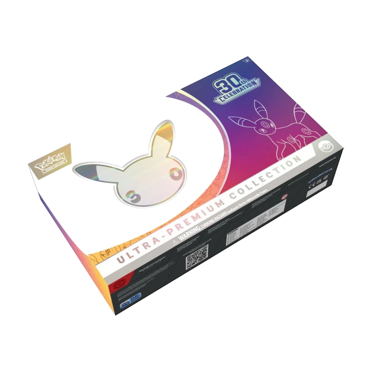 2026 Pokémon Mega Evolution 30th Celebration Pikachu ex (Night) Ultra-Premium Collection, verpakking met kleurverloop