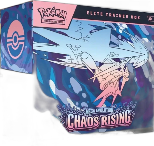 2026 Pokémon Mega Evolution Chaos Rising Elite Trainer Box