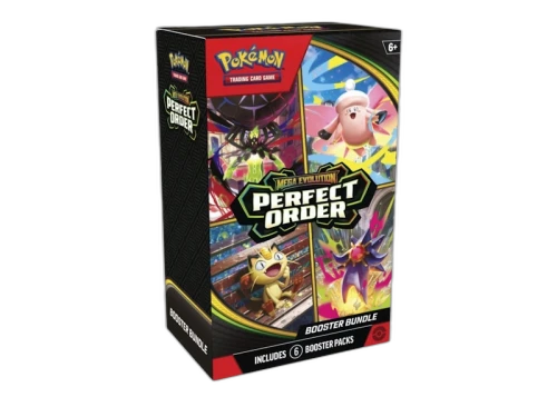 2026 Pokémon Mega Evolution Perfect Order Booster Bundle