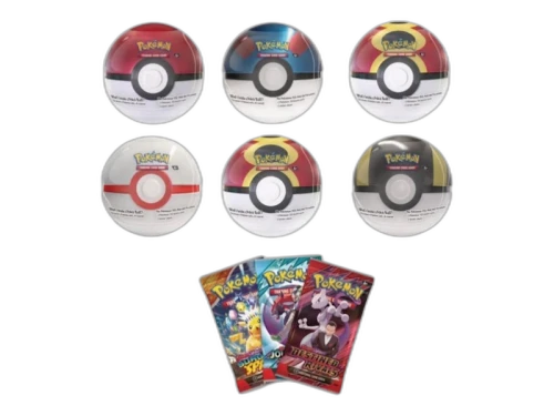 2026 Pokémon Pokeball Costco 6 Tin Case