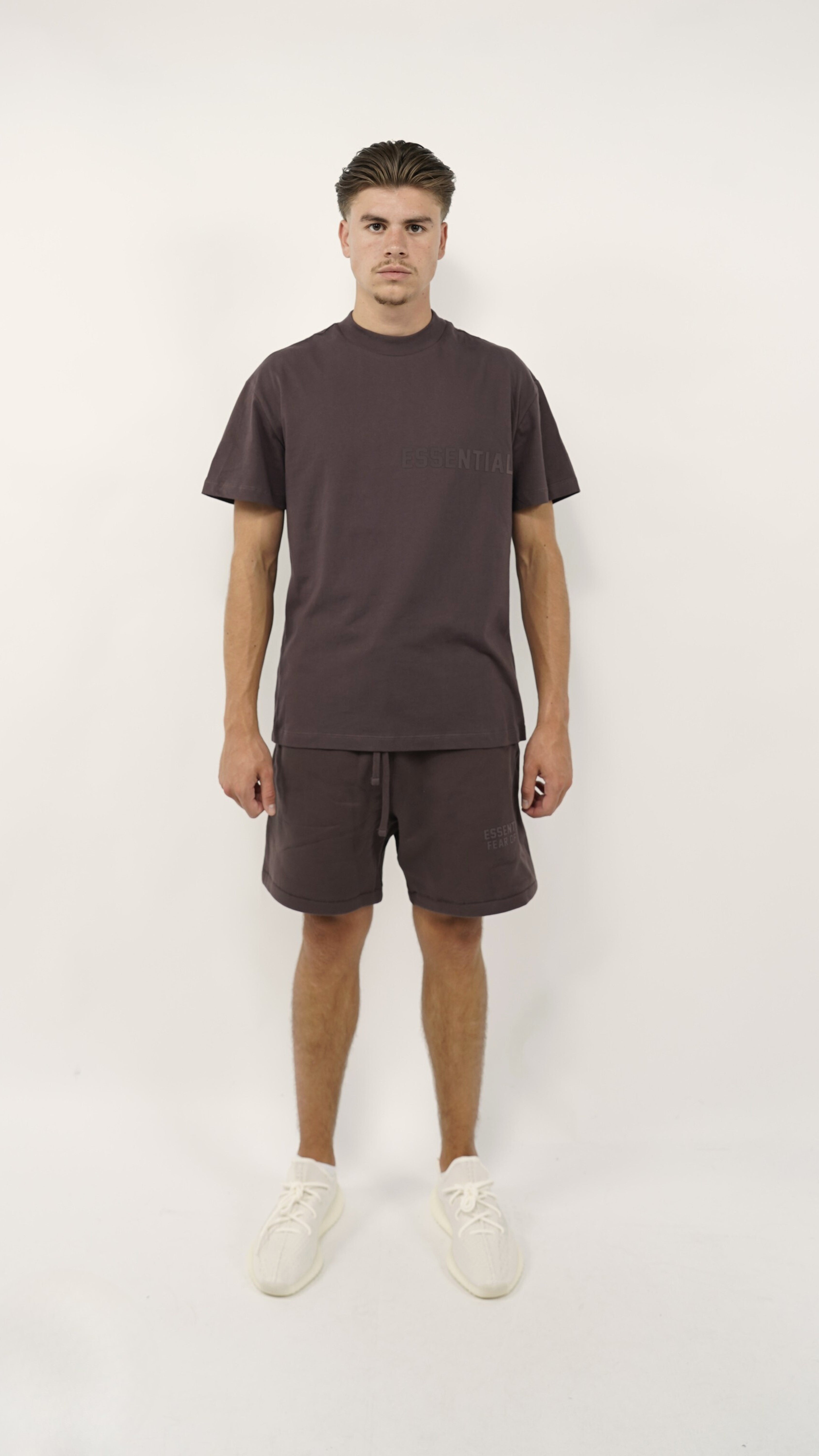 Fear of God Essentials Plum Summer set