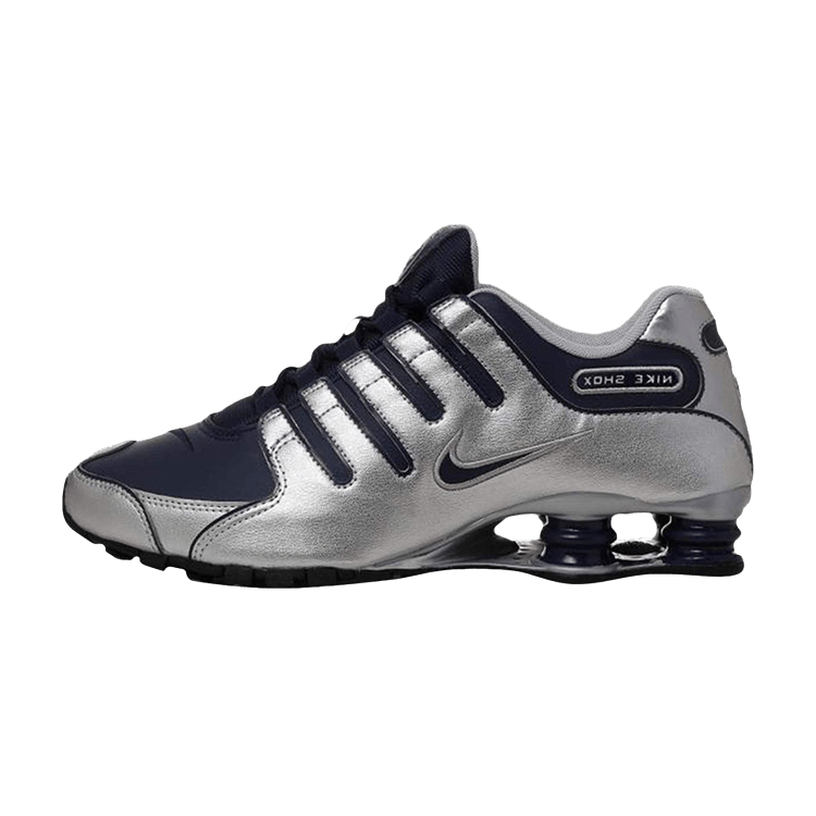 Nike Shox NZ Midnight Navy Metallic Silver