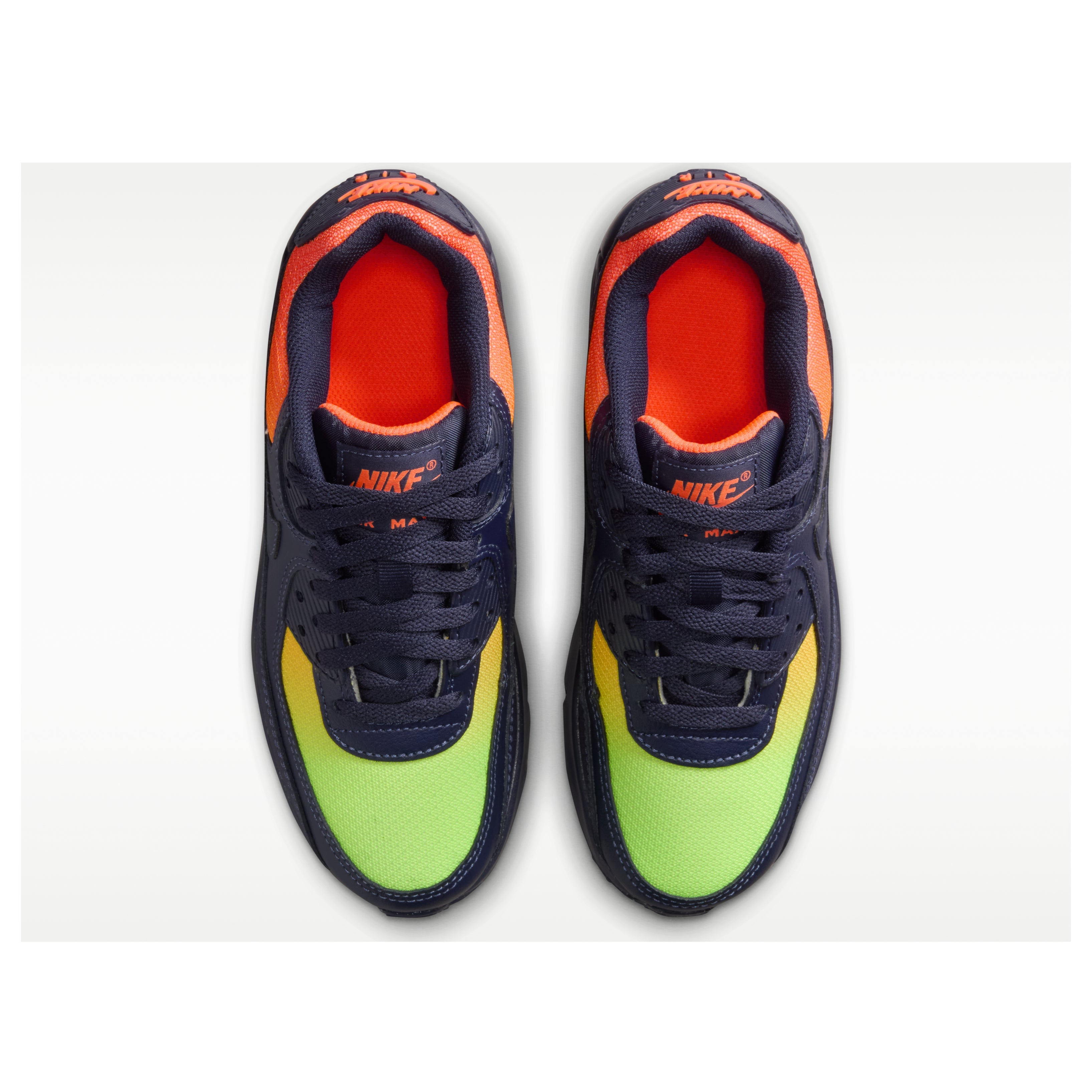 Nike Air Max 90 LTR Lemon Venom Blackened Blue (GS)