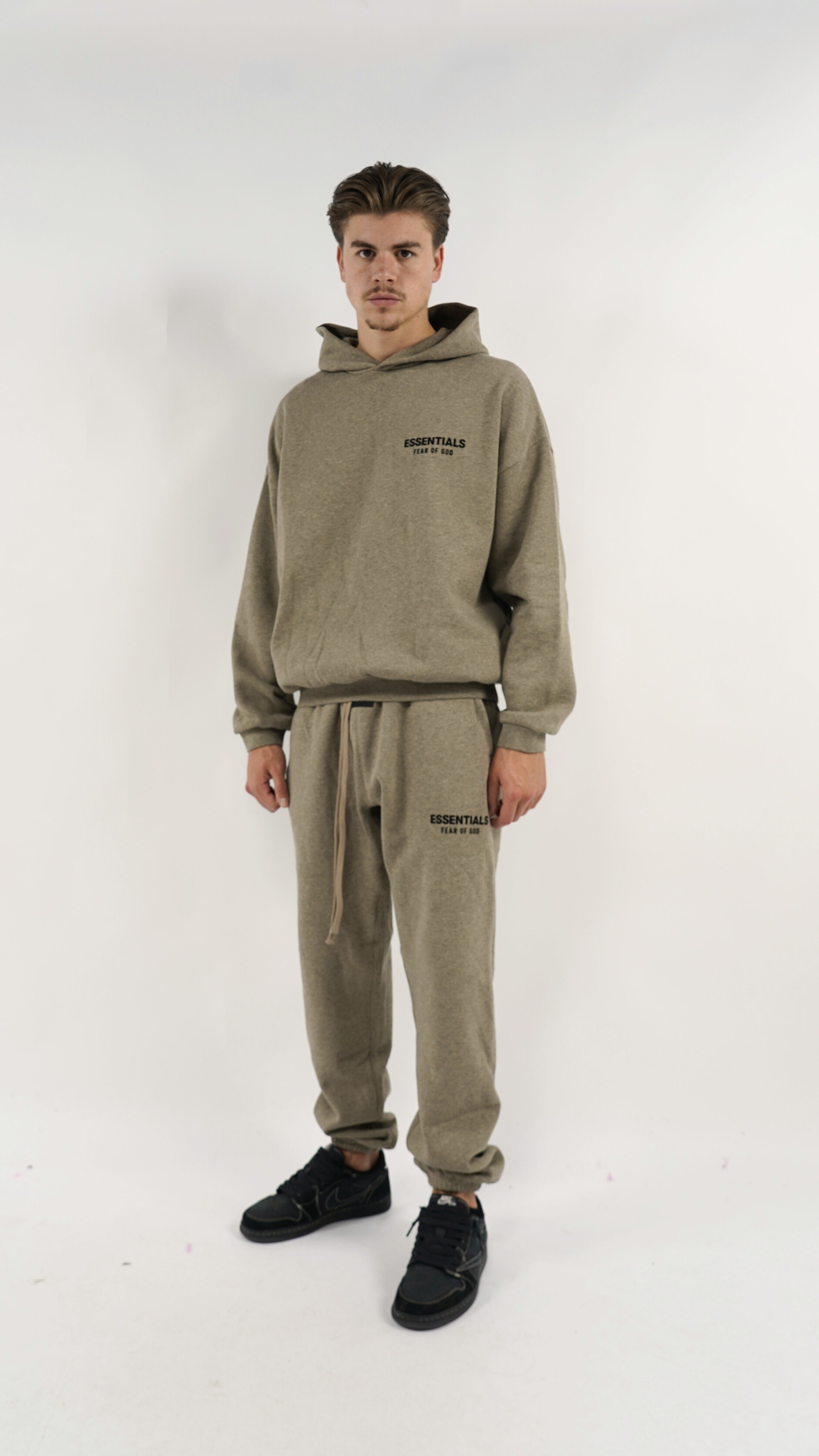 Fear of God Essentials FW24 Heather Grey Full set