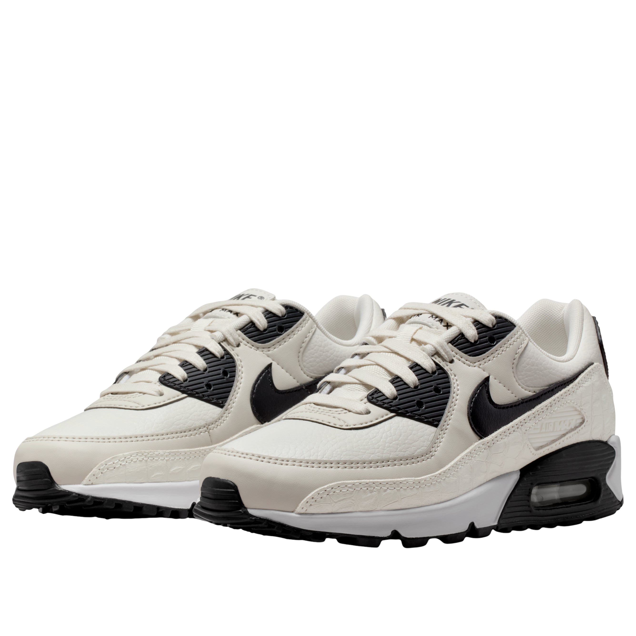 Nike Air Max 90 Sail Croc Print Phantom Black