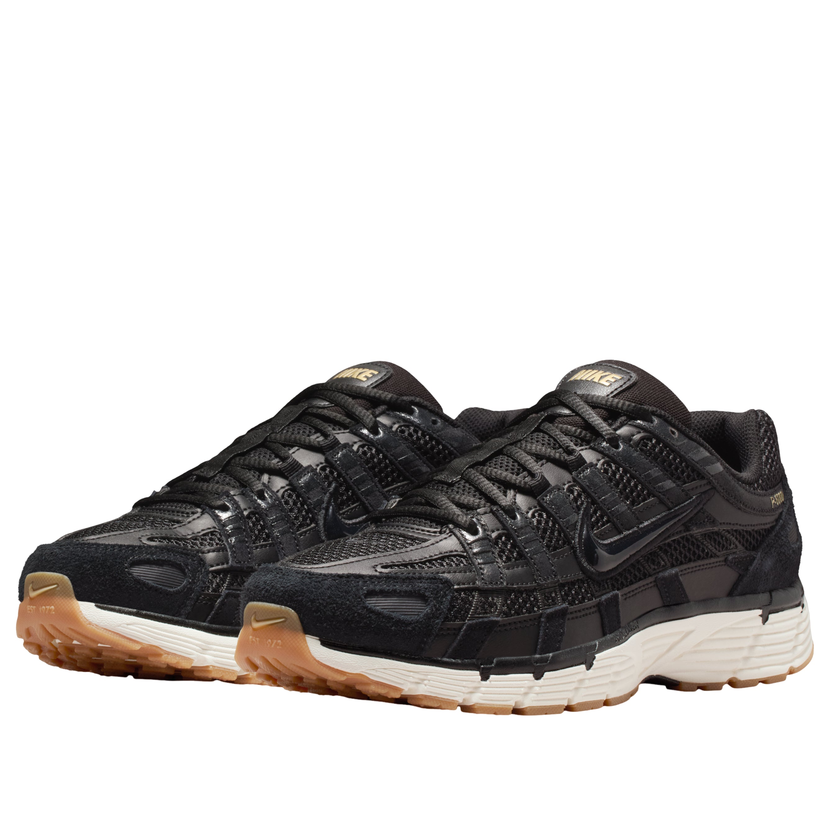 Nike P-6000 SE Black Metallic Gold Gum