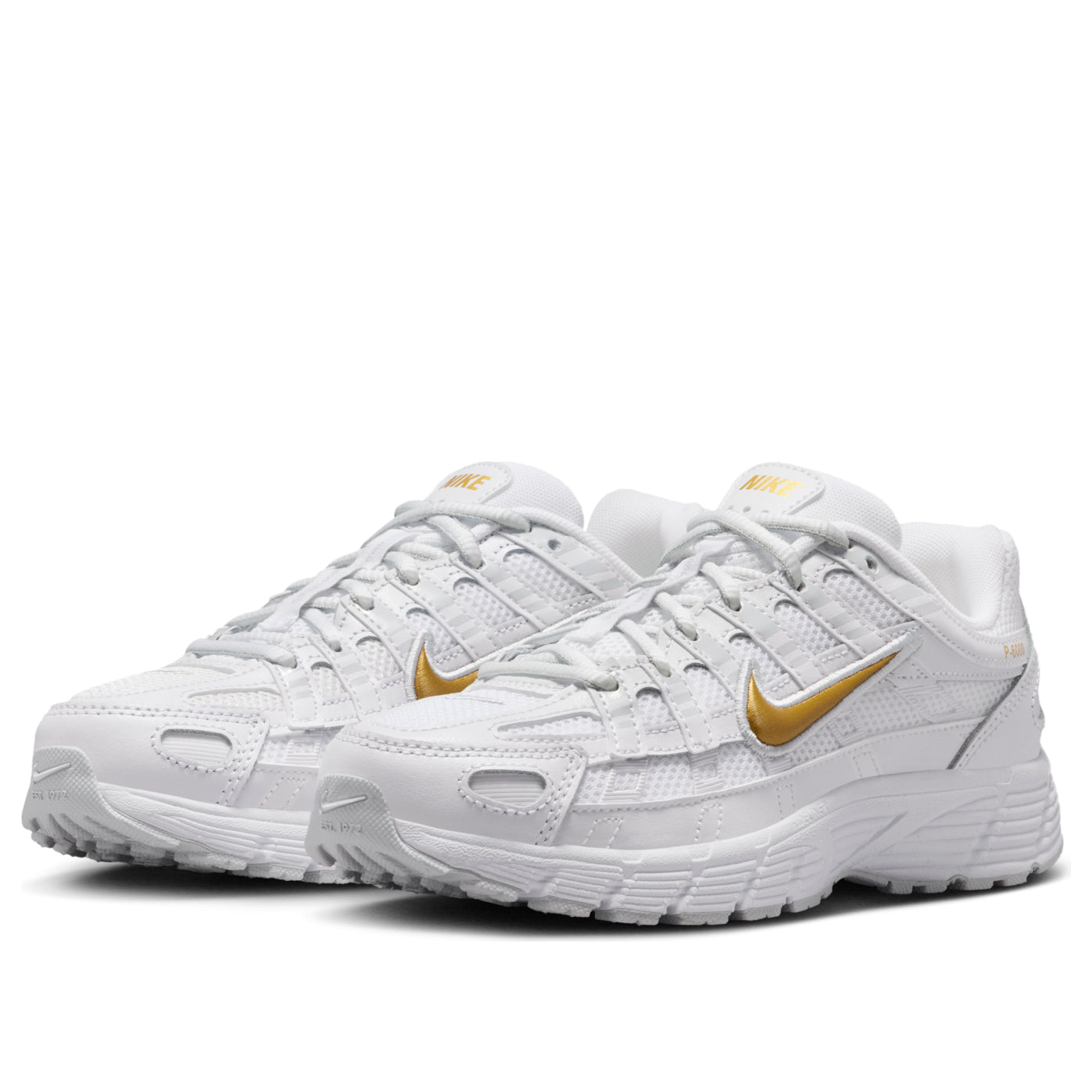 Nike P-6000 White Metallic Gold (GS)