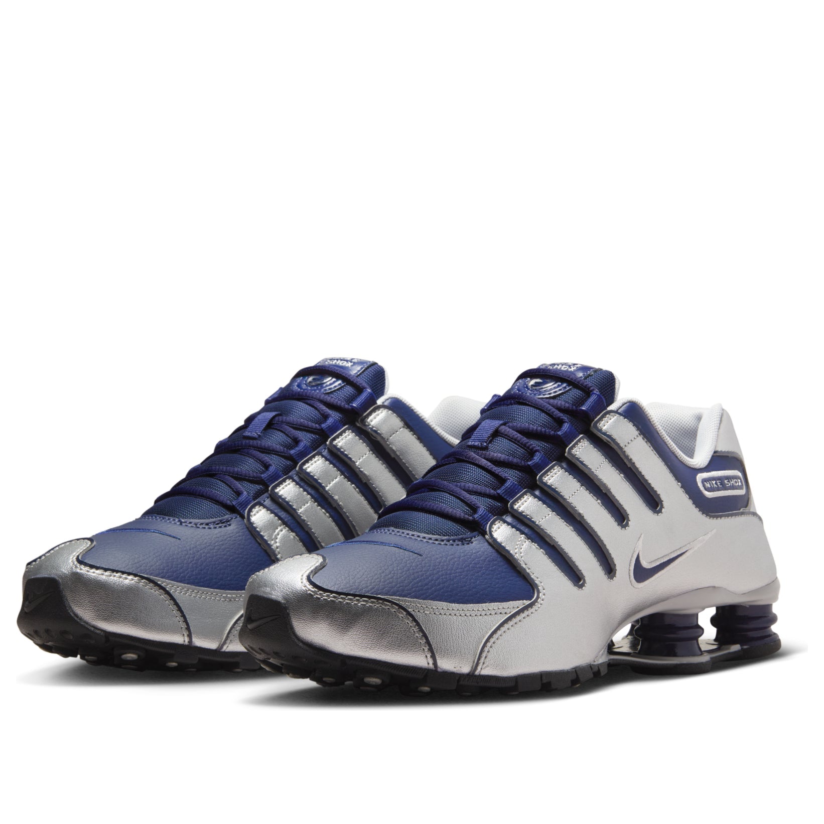 Nike Shox NZ Midnight Navy Metallic Silver