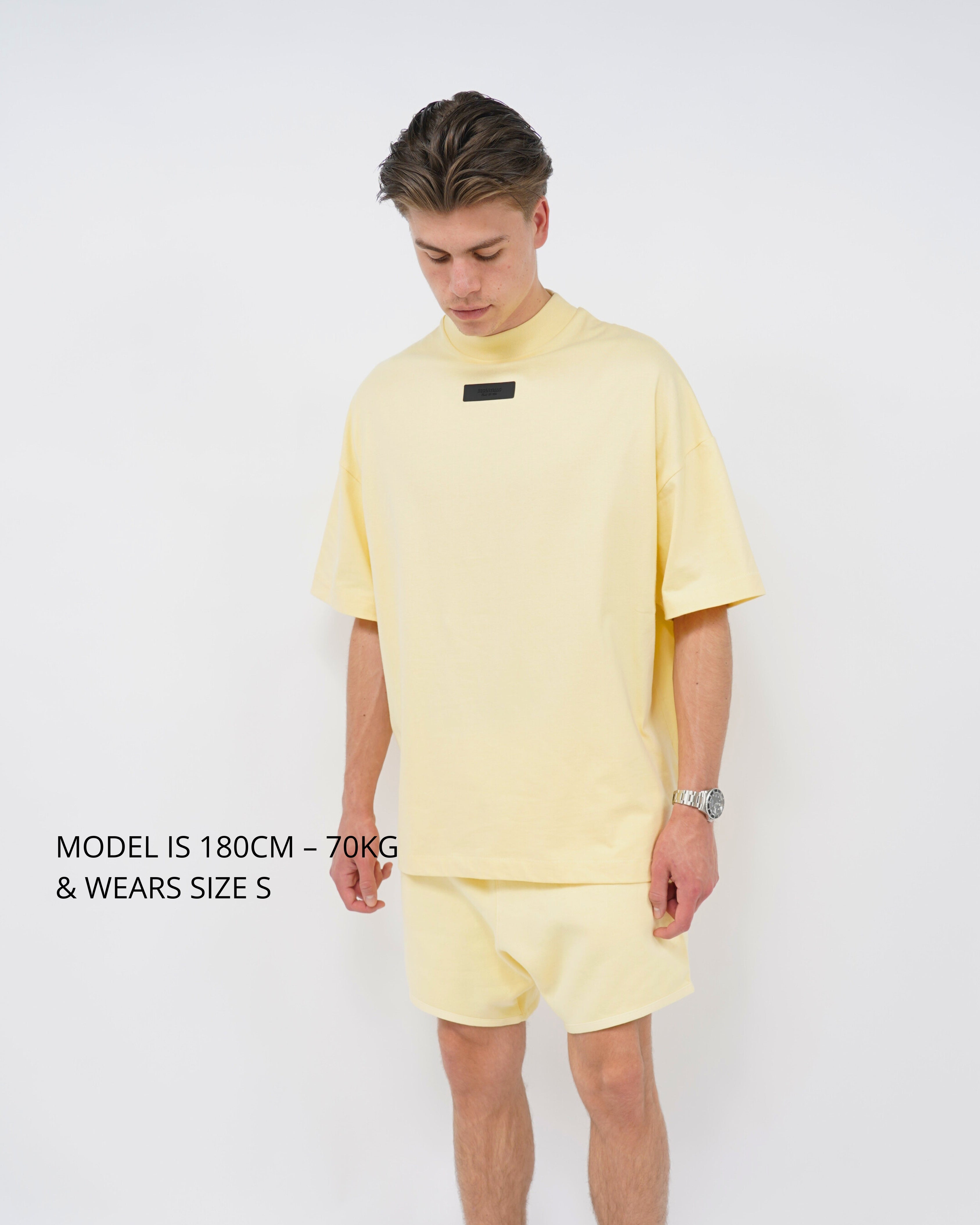 Fear of God Essentials Garden Yellow Summer set
