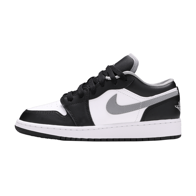 Jordan 1 Low Black White Grey (GS)