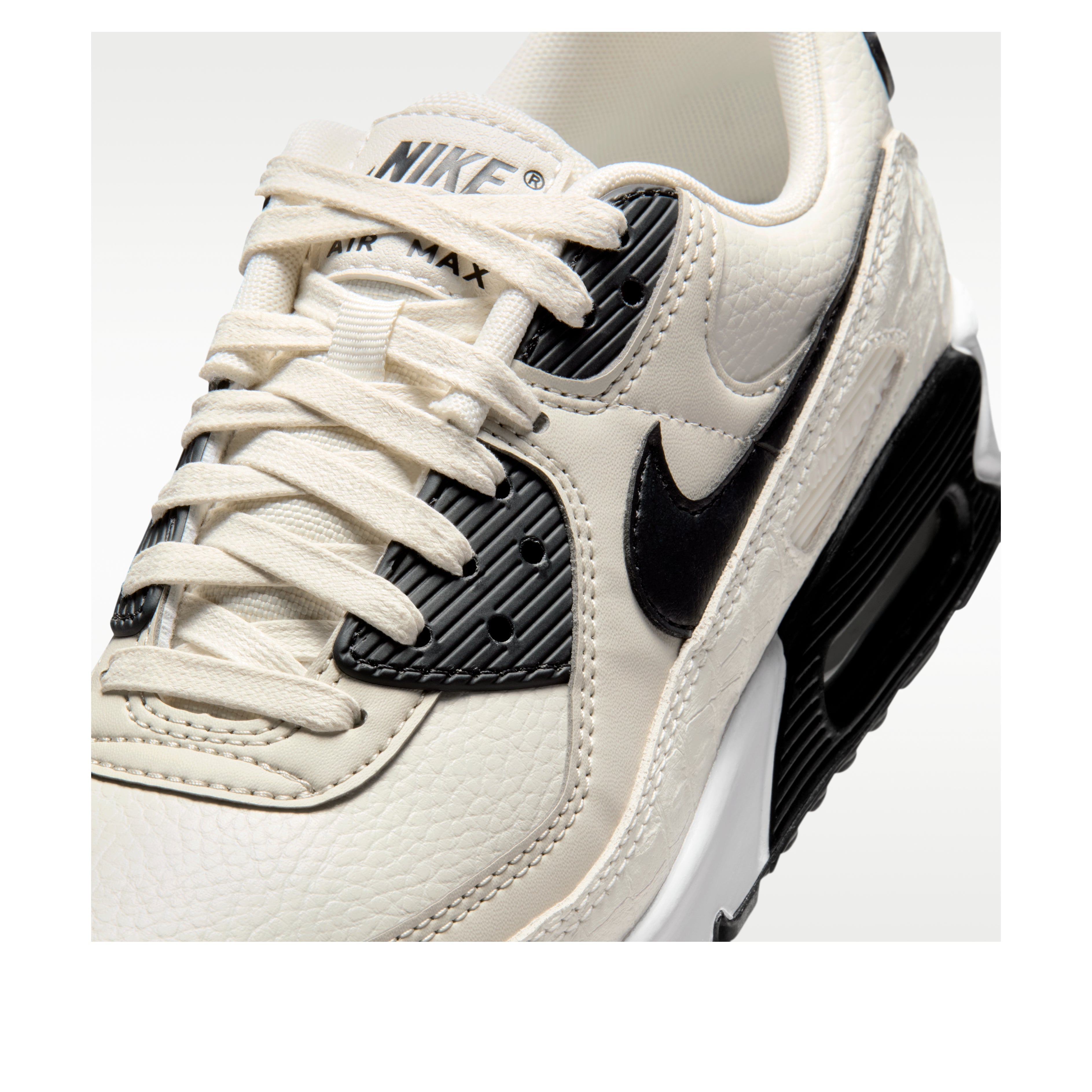 Nike Air Max 90 Sail Croc Print Phantom Black
