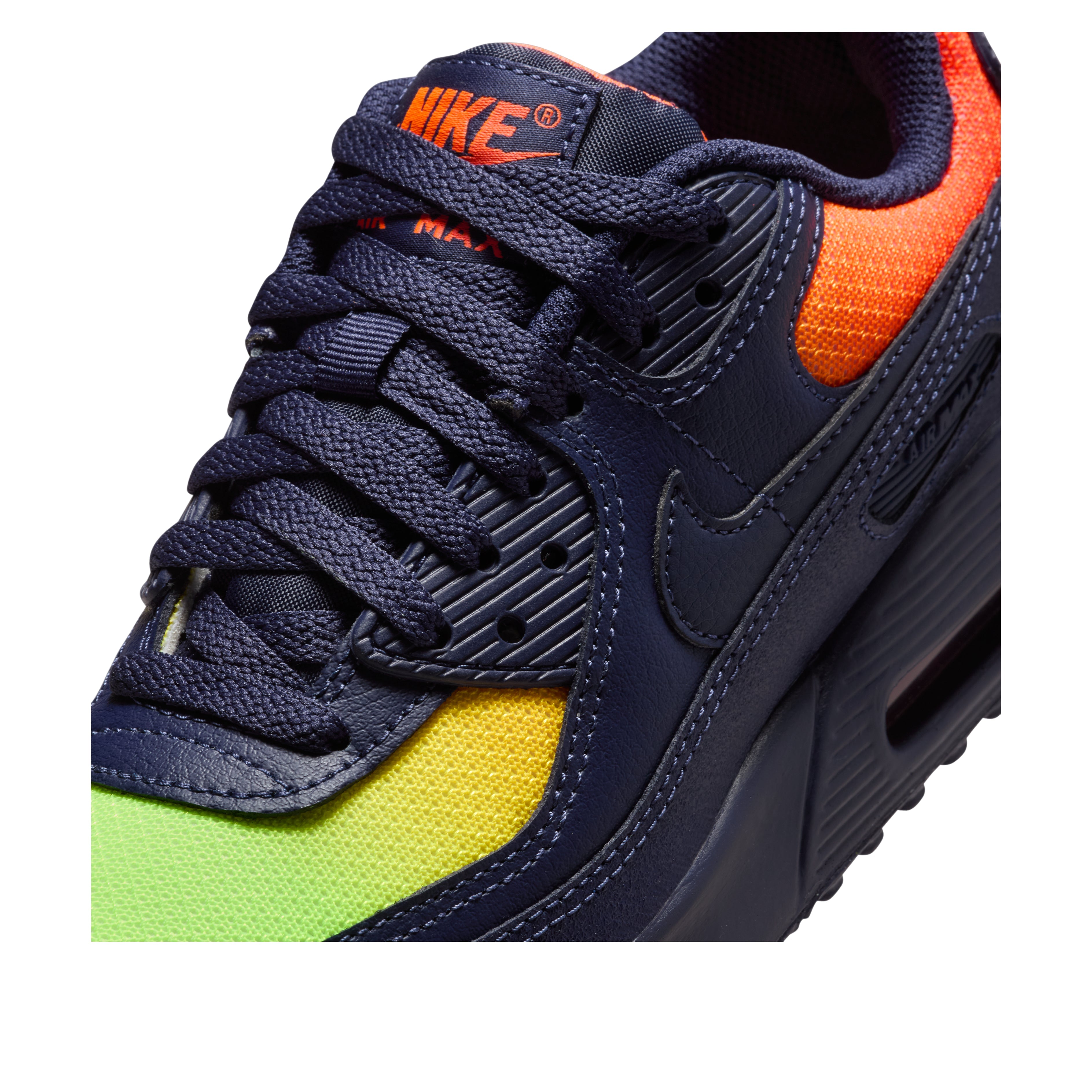 Nike Air Max 90 LTR Lemon Venom Blackened Blue (GS)