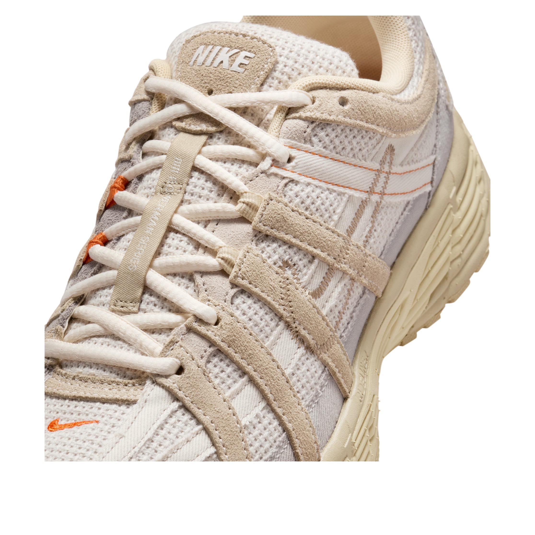 Nike P-6000 College Grey Khaki Safety Orange