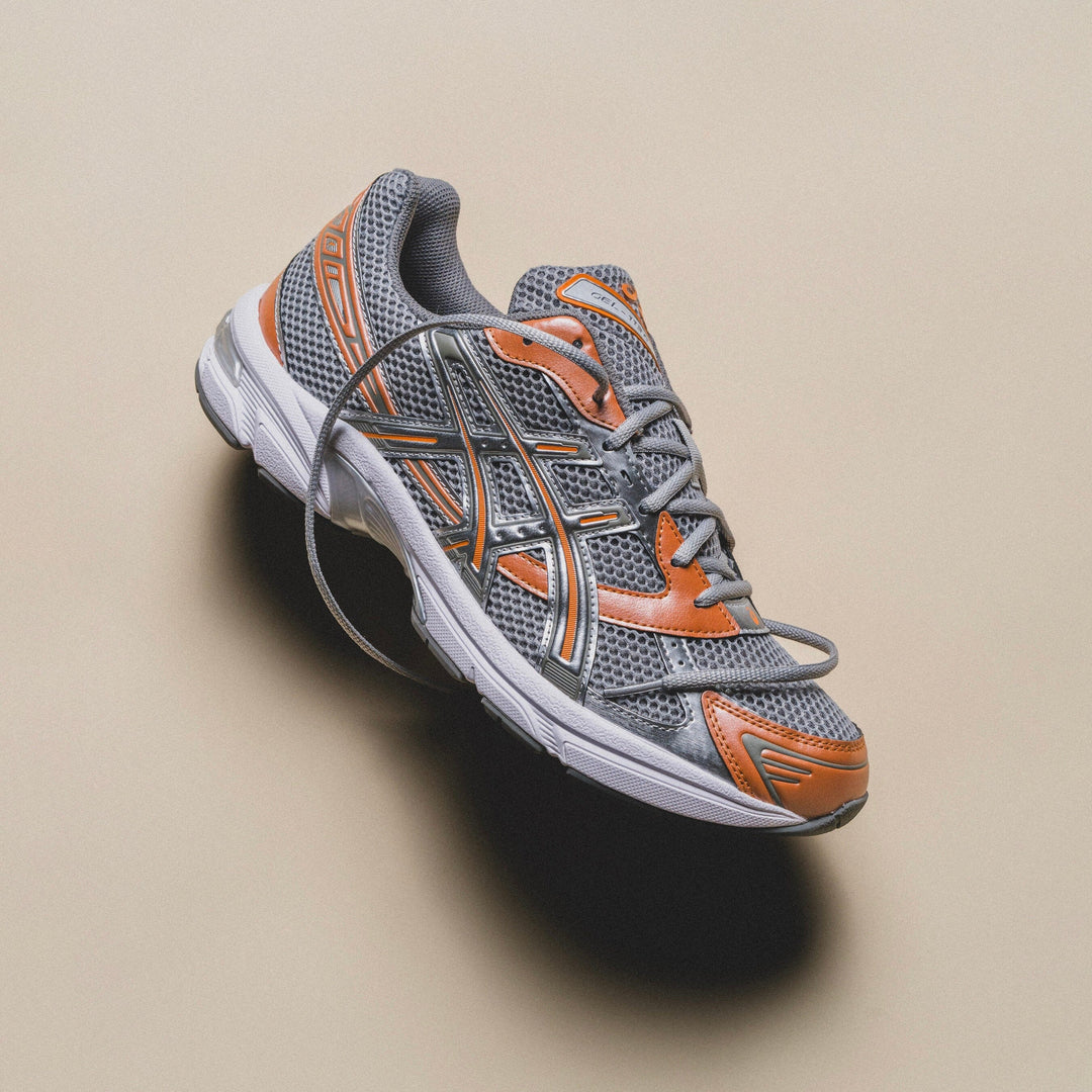 ASICS Gel-1130 Cement Grey Rust Orange