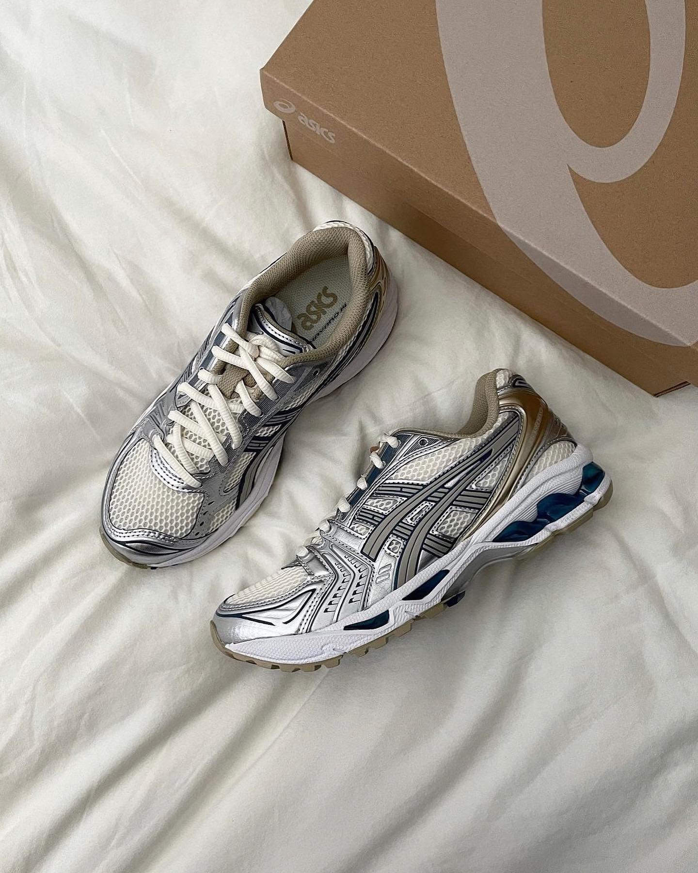 ASICS Gel-Kayano 14 Cream Pure Silver Champagne