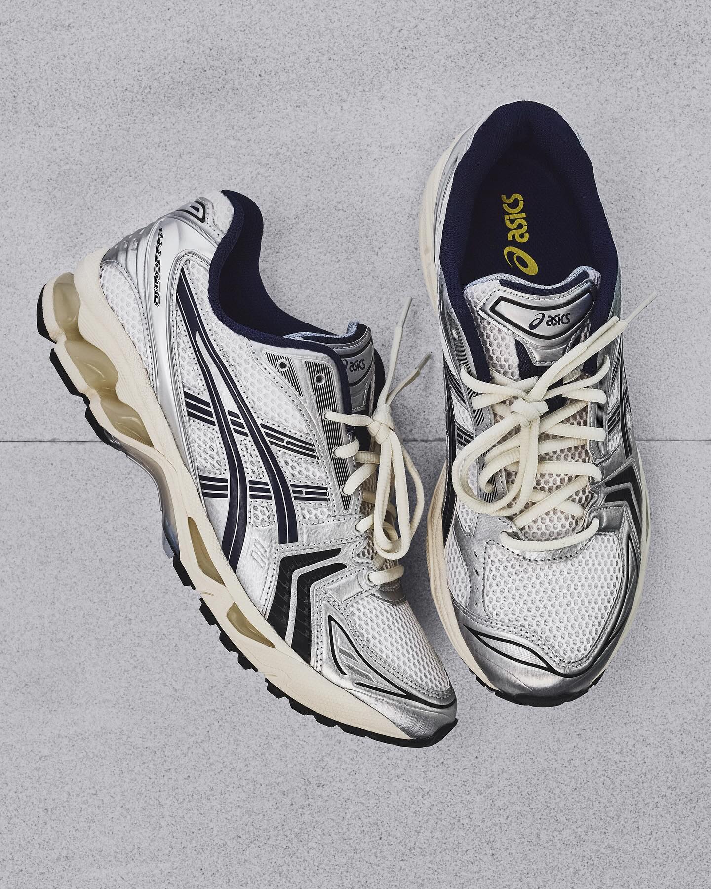 ASICS Gel-Kayano 14 JJJJound White Silver Black