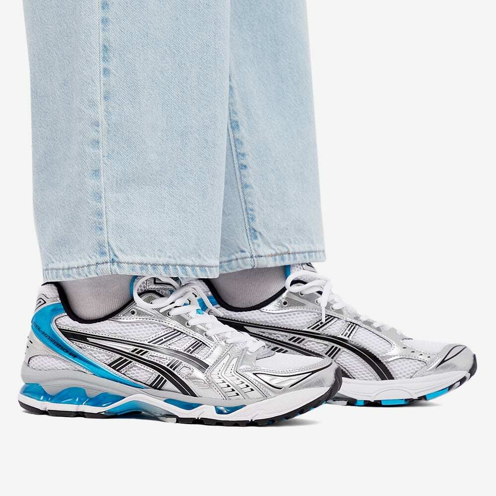ASICS Gel-Kayano 14 White Aizuri Blue (Women's)
