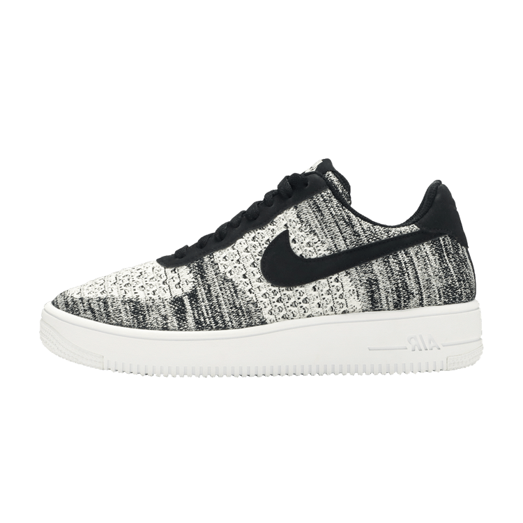 Nike Air Force 1 Flyknit 2 Black Pure Platinum