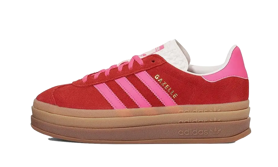 Gazelle Bold Collegiate Red Lucid Pink (IH7496) - SneakerAsk