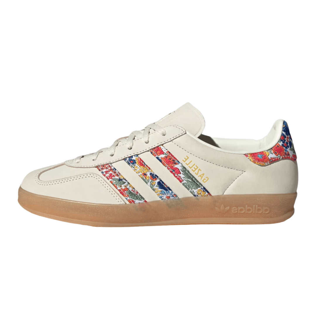 Adidas Gazelle Indoor Liberty London Floral Embroidery Stripes