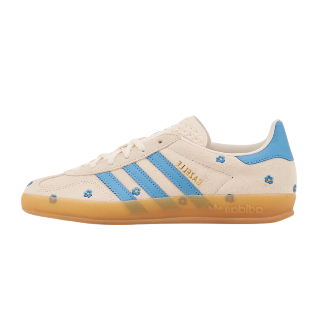 Adidas Gazelle Indoor Light Blue Floral (Women's)