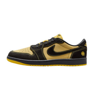 Jordan 1 Retro Low OG Quai 54 Black Tour Yellow Red