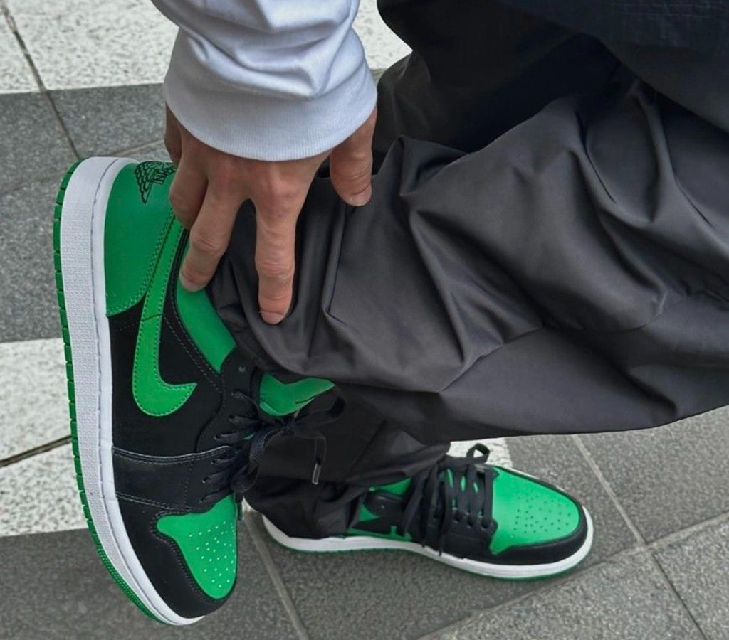 Air Jordan 1 Low Lucky Green 553558-065 / 553560-065