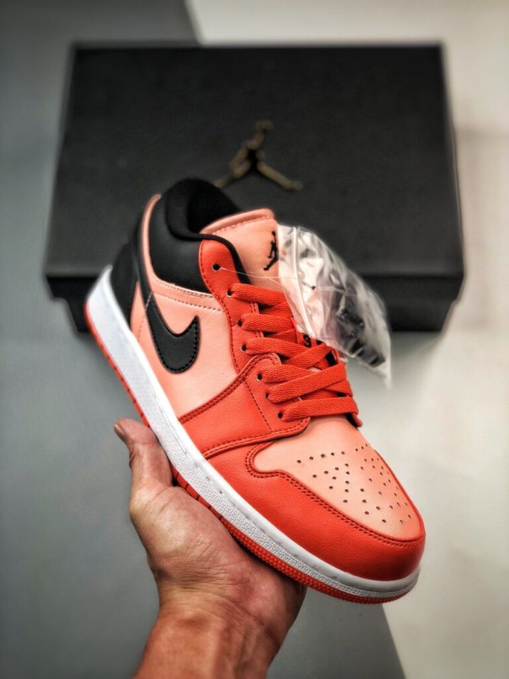 Air Jordan 1 Low Orange Black DM3379-600