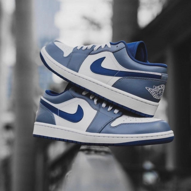 Air Jordan 1 Low Steel Blue 553558-414