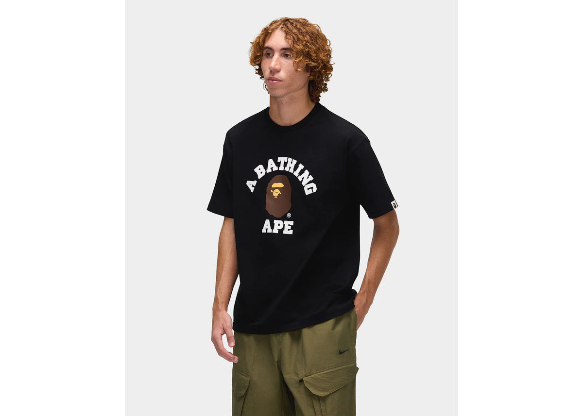 BAPE College Tee Black