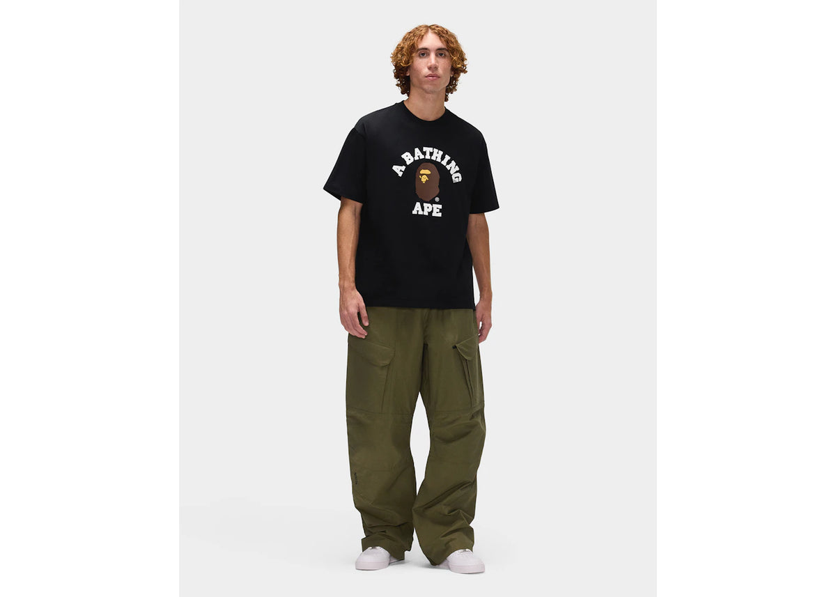 BAPE College Tee Black