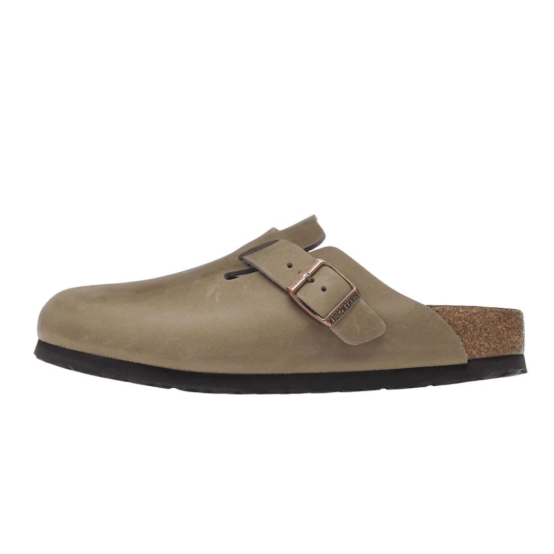 Boston Oiled Leather Tobacco Brown