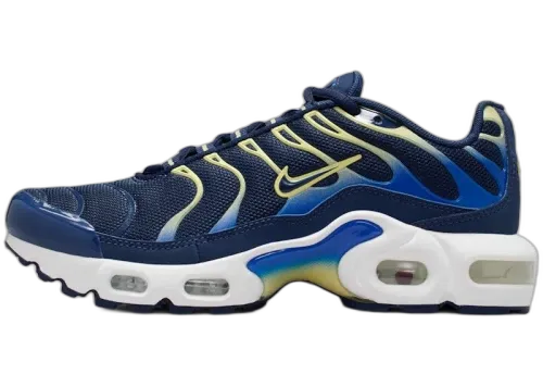 Nike Air Max Plus Midnight Navy Soft Yellow (GS)