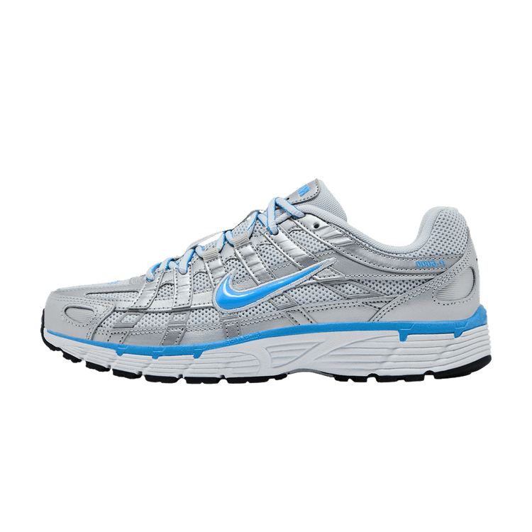 Nike P-6000 Metallic Platinum Pure Platinum Metallic Silver University Blue