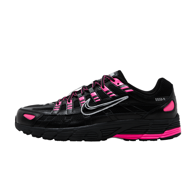 Nike P-6000 Pink Blast Metallic Silver Black
