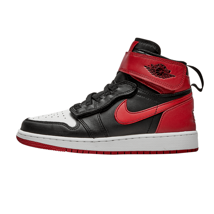 Jordan 1 High FlyEase Bred White Toe (GS)