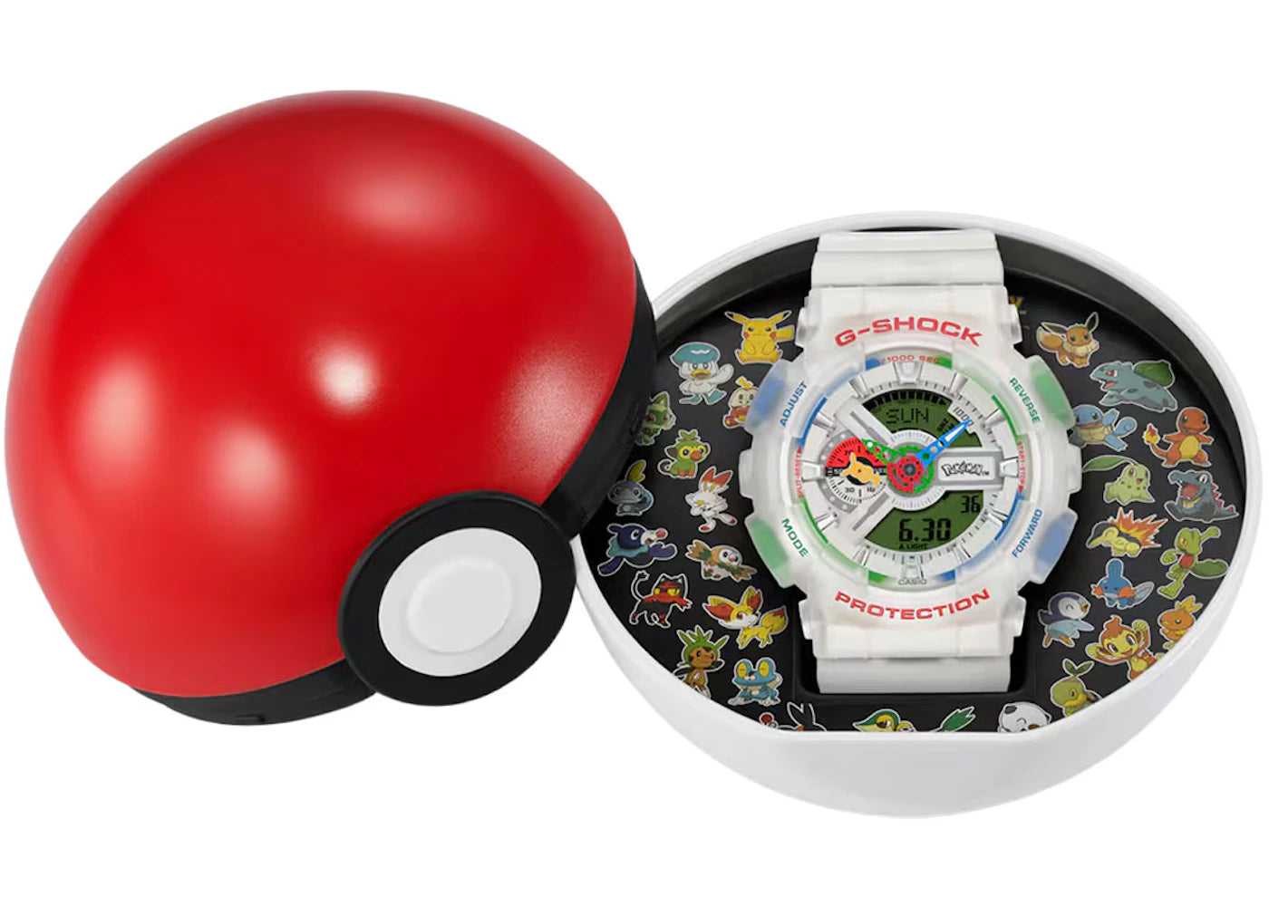 Casio G-Shock x Pokemon 30th Anniversary GA-110PKM-7A